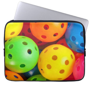 Pickleball Colourful Laptop Sleeve