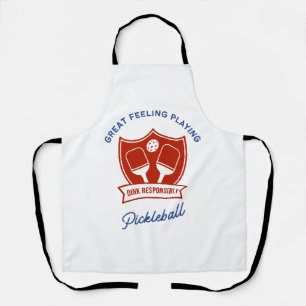 Pickleball cool design to wear apron