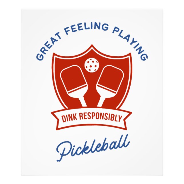 Pickleball cool design to wear photo print (Front)