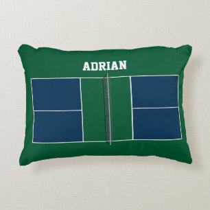 Pickleball Court Personalised  Decorative Cushion