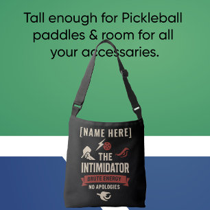 Pickleball Crossbody Bag Featuring Intimidator