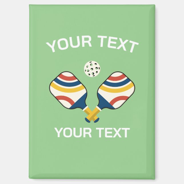 Pickleball Custom Magnet (Front)