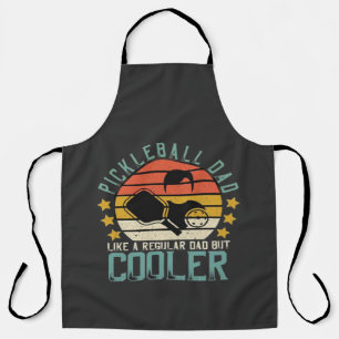 Pickleball Dad Like A Regular Dad But Cooler Apron