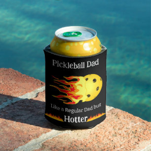 Pickleball Dad Like A Regular Dad But Hotter Dark Can Cooler