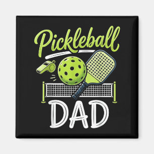 Pickleball Dad Matching Family Sport Game Day Magnet