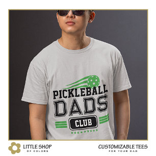 Pickleball Dads Club Varsity Style Customisable T-Shirt