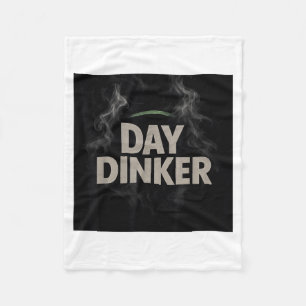 Pickleball day dinker fleece blanket