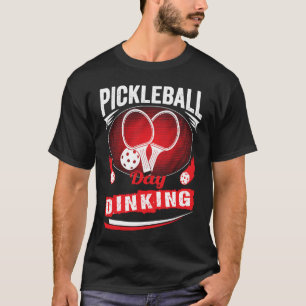 Pickleball Day Dinking Motivational Pickleball Squ T-Shirt