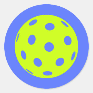 Pickleball Decal or Sticker! Classic Round Sticker