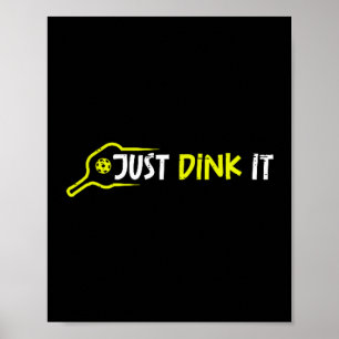 Pickleball dink pocket pickle ball men women kids poster