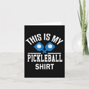 Pickleball - Dinker Badminton Tennis Pickleball Gi Card
