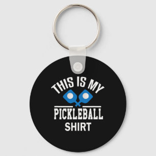 Pickleball - Dinker Badminton Tennis Pickleball Gi Key Ring