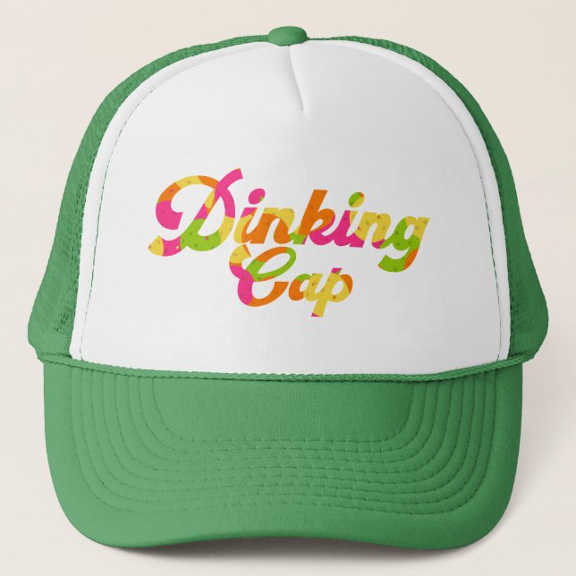 Pickleball Dinking Cap Trucker Hat (Front)