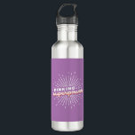 Pickleball Dinking is My Superpower Funny Gift 710 Ml Water Bottle<br><div class="desc">This funny "Dinking is my Superpower" Pickleball water bottle is a fun and unique product perfect for any pickleball player! It features a colourful design with the phrase "Dinking is my Superpower" written in a fun bold font. This water bottle makes a great gift for any pickleball enthusiast or is...</div>