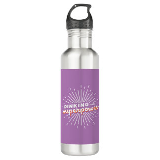 Pickleball Dinking is My Superpower Funny Gift 710 Ml Water Bottle
