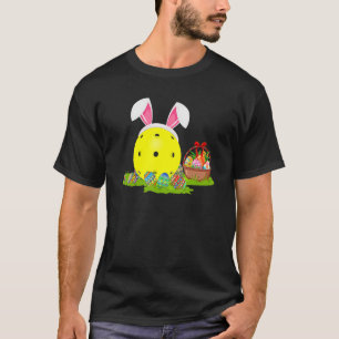 Pickleball Easter Egg Hunting Bunny Pickleball Eas T-Shirt