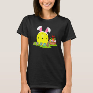 Pickleball Easter Egg Hunting Bunny Pickleball Eas T-Shirt