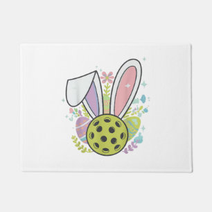 Pickleball Easter T-Shirt Doormat