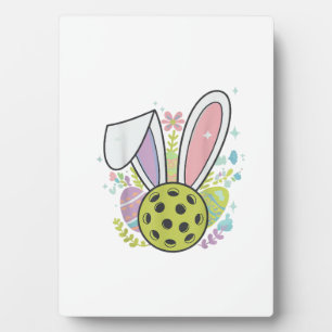 Pickleball Easter T-Shirt Plaque