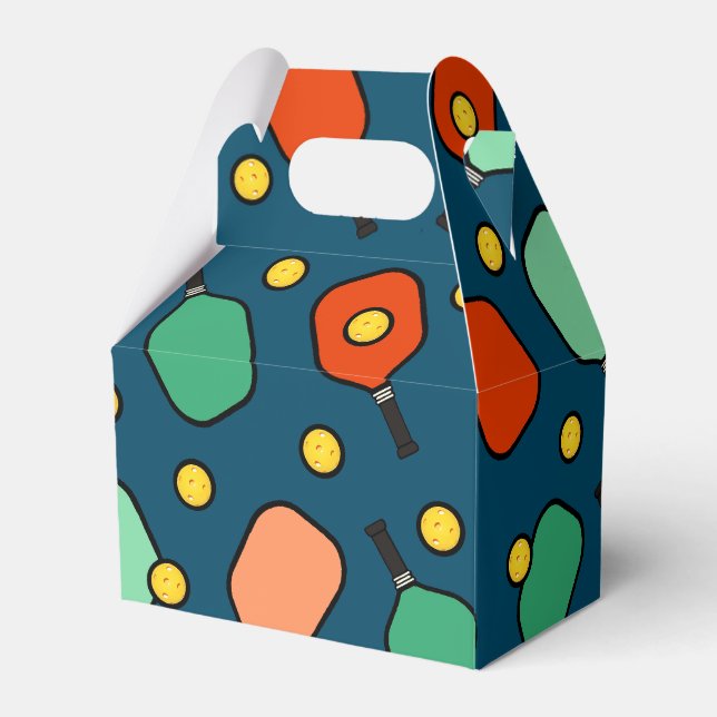 Pickleball Favour Box (Back Side)