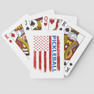 Pickleball Flag - Playing Paddleball Pickleball Am Cards