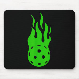 Pickleball Flame - Paddleball Tennis Pickleballer Mouse Pad