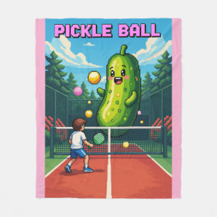 Pickleball Fleece Blanket