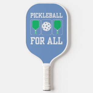 Pickleball For All Paddels and Ball Green Paddle