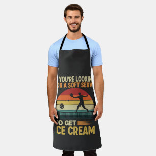 Pickleball for Men Women Apron
