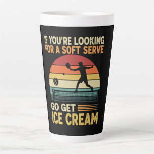 Pickleball for Men Women Latte Mug
