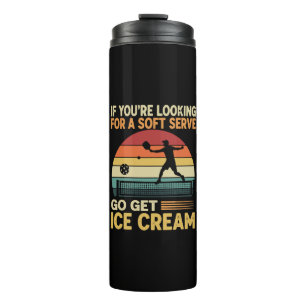 Pickleball for Men Women Thermal Tumbler