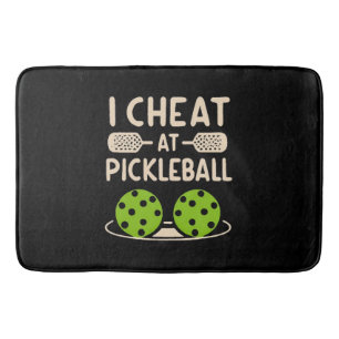 Pickleball Funny Bath Mat