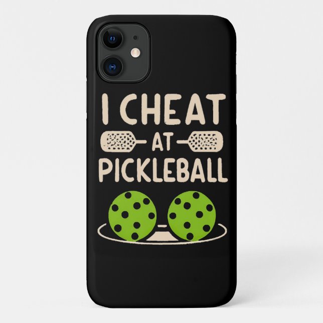 Pickleball Funny Case-Mate iPhone Case (Back)