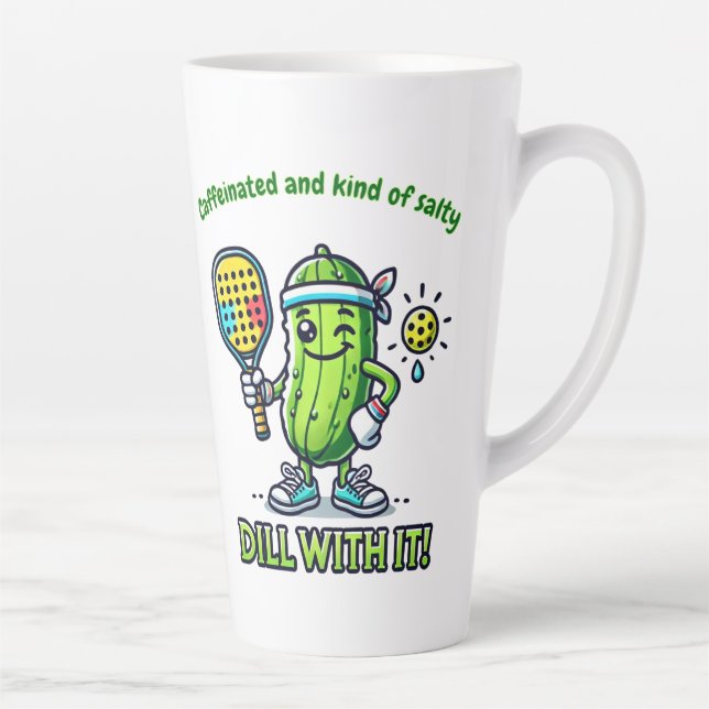 Pickleball Funny Coffee Mug Drinkware Kitchen (Right)