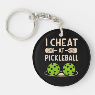 Pickleball Funny Key Ring