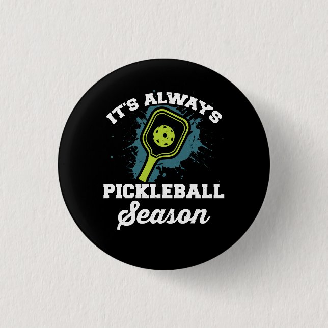 Pickleball Funny Pickleball Gifts 3 Cm Round Badge (Front)
