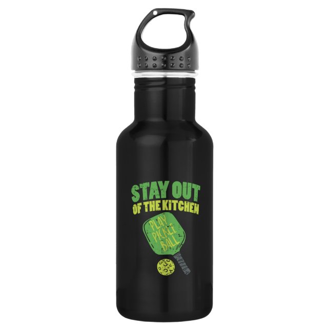 Pickleball Funny Pickleball Gifts 532 Ml Water Bottle (Front)