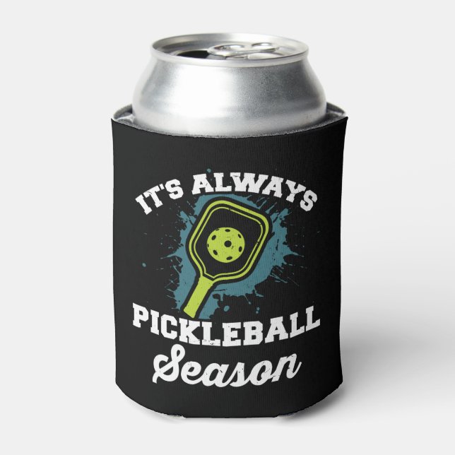 Pickleball Funny Pickleball Gifts Can Cooler (Can Front)