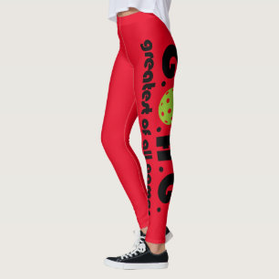 Pickleball G.O.A.G - greatest of all games Leggings