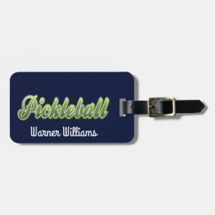 Pickleball Gear Bag Tag