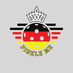 PICKLEBALL GERMAN FATHER MOTHER LEAGUE T-Shirt