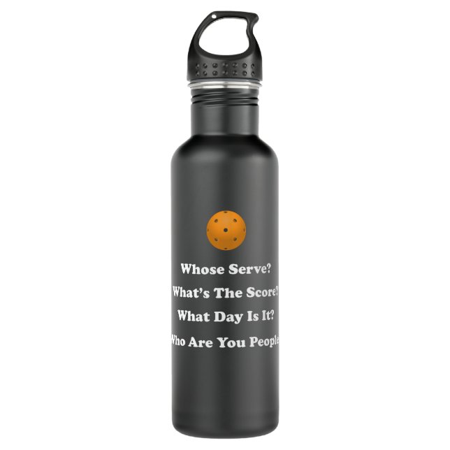 Pickleball Gift 710 Ml Water Bottle (Front)