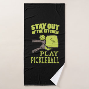 Pickleball Gifts Bath Towel