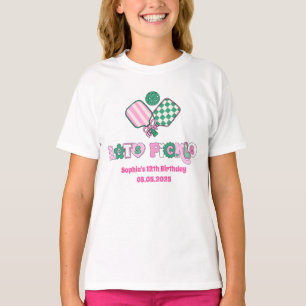 Pickleball Girls Birthday T-Shirt