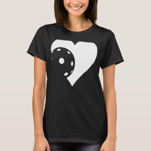 Pickleball Heart Pickleball Outfit Men Women T-Shirt