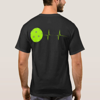 Pickleball Heartbeat Men/WomenTee Shirt - Green