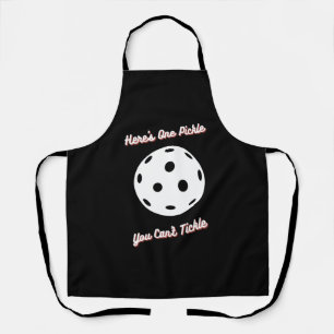 Pickleball Here's One Pickle You Can't Tickle   Apron