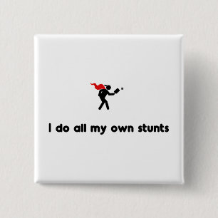 Pickleball Hero 15 Cm Square Badge