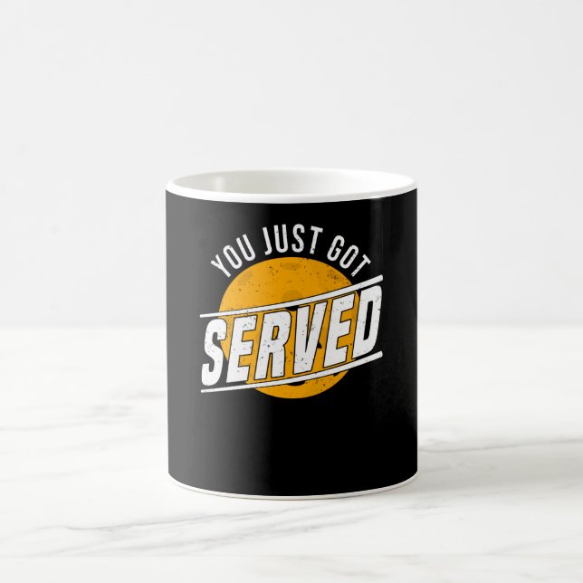 Pickleball Hobby Player Loop Pickleball Coffee Mug (Center)
