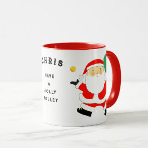 Pickleball Holiday Mug